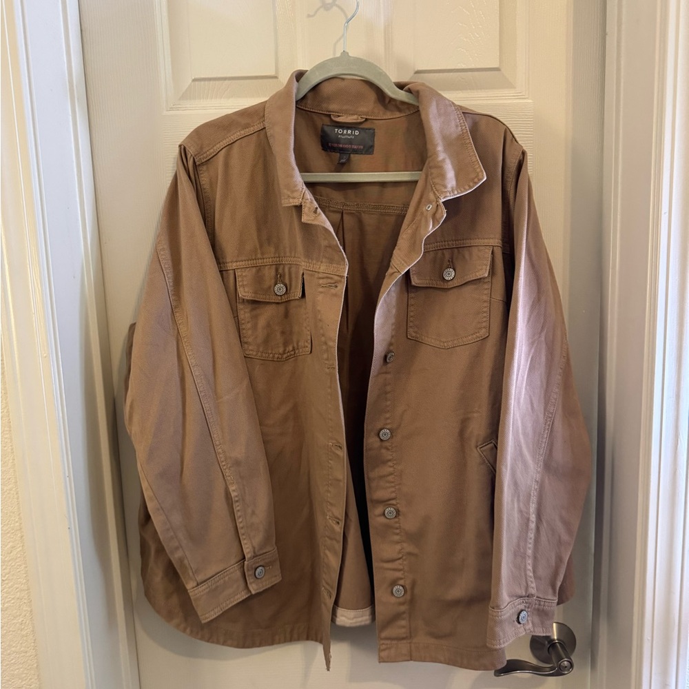 Women’s plus Tan Jacket